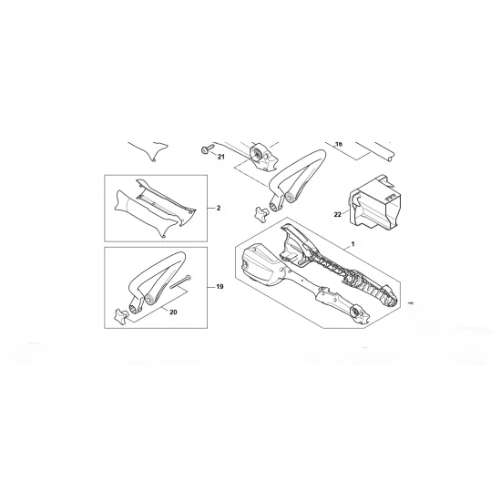 STIHL Uchwyt ramieniowy 4816 790 1200